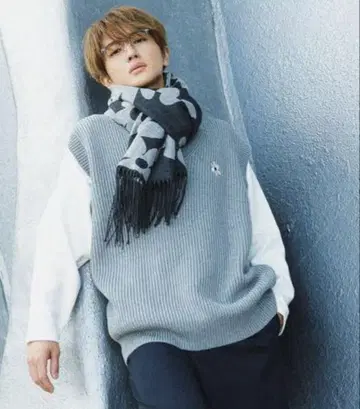 Naptime 니트 베스트 GRAY Nissy