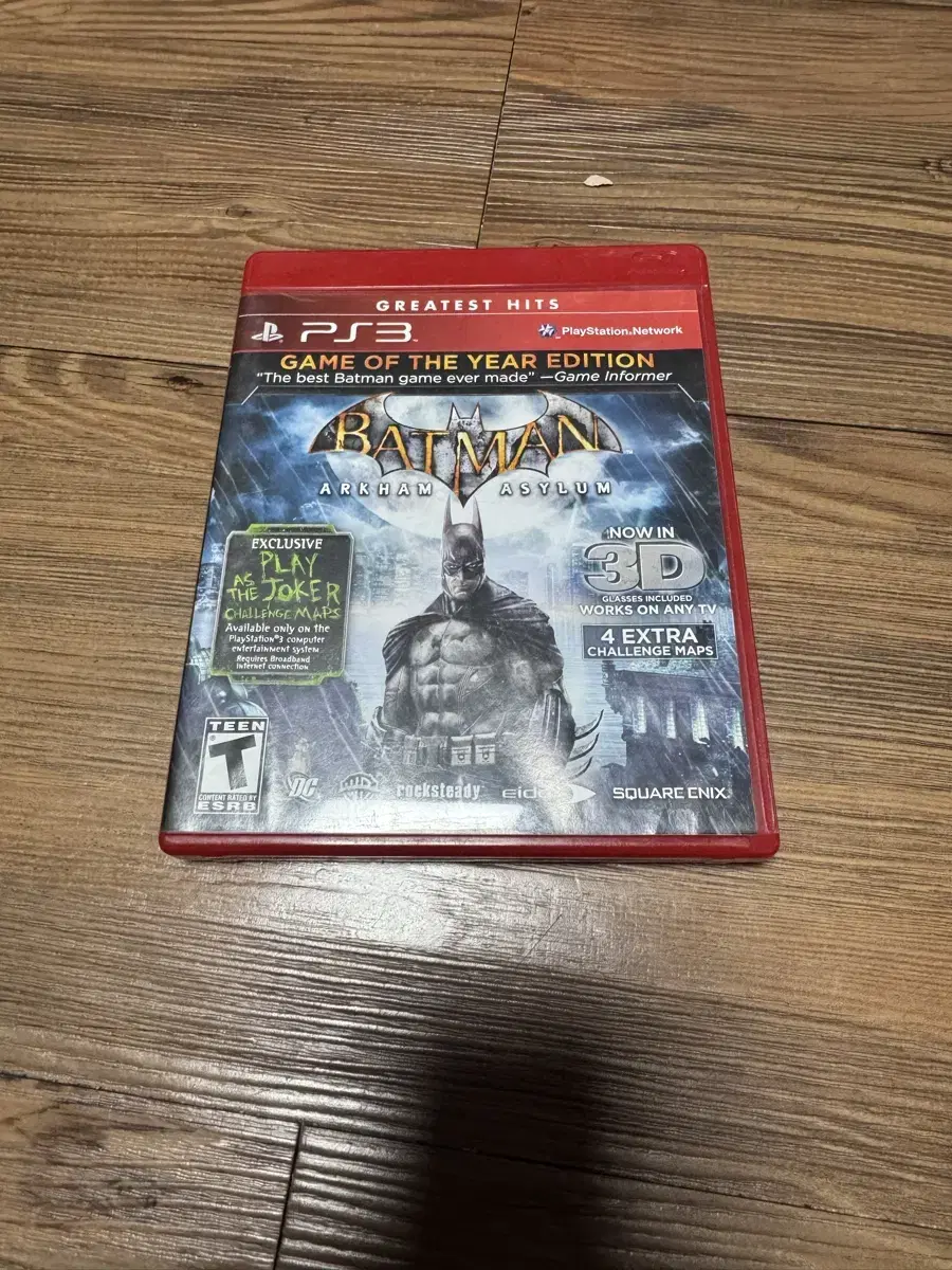 PS3 PlayStation 3 Batman: Arkham Asylum GOTY Edition