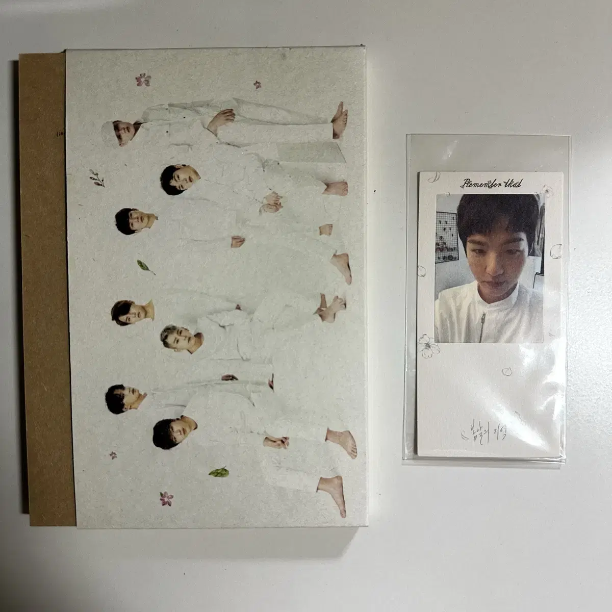 비투비 이창섭 remember that 봄날의 기억 포카 앨범 판매합니다