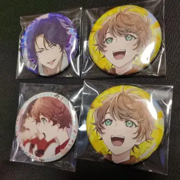 아오페라 카페 에이치로&미치타카 캔뱃지 세트