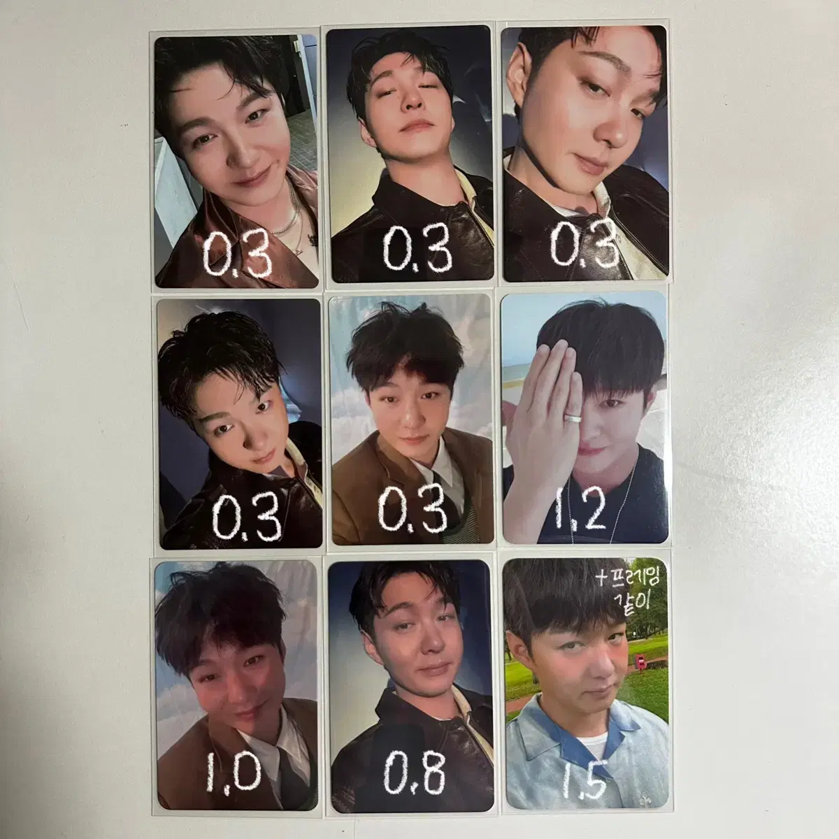 비투비 이창섭 1991 앨범포카 미공포 판매합니다