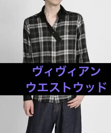 새상품급! 비비안 셔츠 체크 긴팔