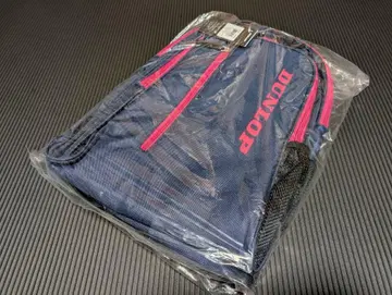 DUNLOP 테니스 라켓 백 DTE-2331 네이비/핑크