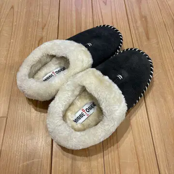 MINNE TONKA 미네통카 보아 슬리퍼 22cm(US5) 그레이