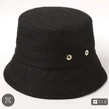 CA4LA 트위드 버킷 햇