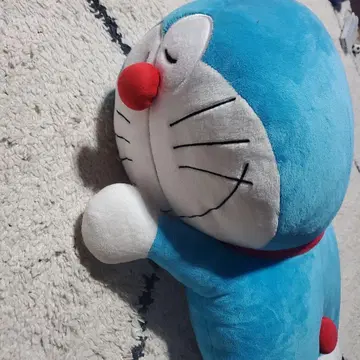 도라에몽 봉제 인형 약 50cm 방울 포함