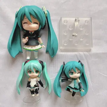 VOCALOID 하츠네 미쿠 피규어 넨도로이드 훼미리마트 정크제품