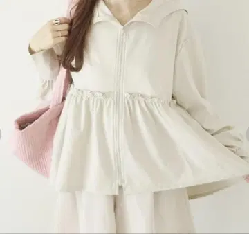 hiichan 래쉬가드 페플럼 블루종