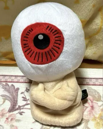 골프 헤드 커버 게게게의 키타로 눈알 아저씨 골프 커버 봉제 인형