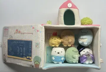 스미코구라시 장면 봉제 인형 학교 테노리 봉제 인형 세트