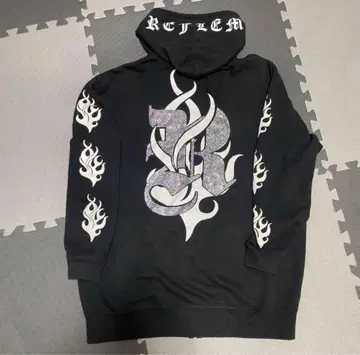 [인기 상품] REFLEM 블랙 후드티 집업 후드티