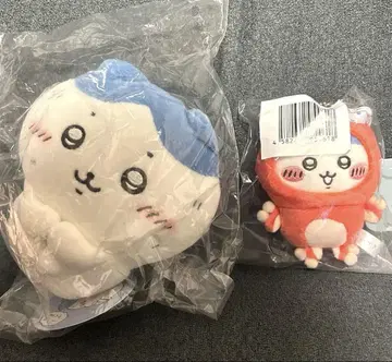 하치와레 봉제 인형 & 마스코트 2개 세트