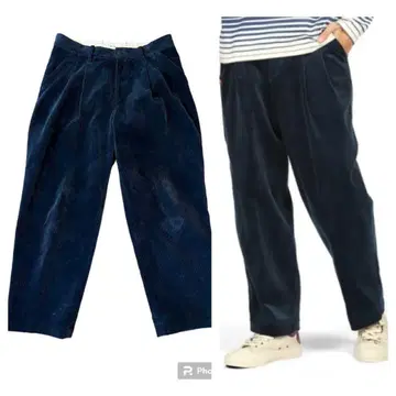 폴스미스 CORDUROY WIDE PANTS [RED EAR]