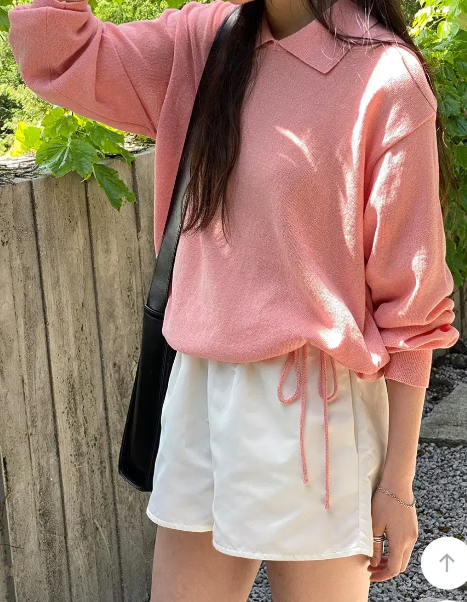 Kinda Beige Fissler Collar Knit Summer Linen New Condition