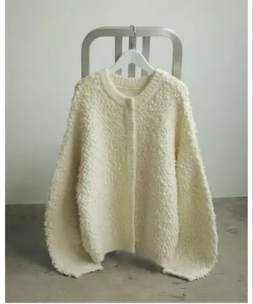 anuke 2way Miniloop Knit 화이트