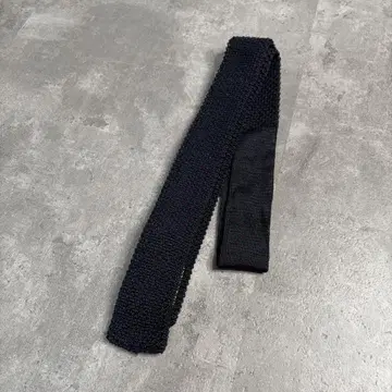 미츠코시 빈티지 기본 디자인 니트 넥타이