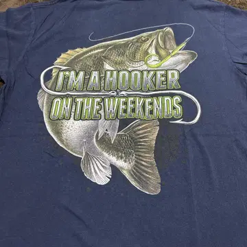 레어 Bass Pro Shops 배스 낚시 블랙 배스 티셔츠 아웃도어