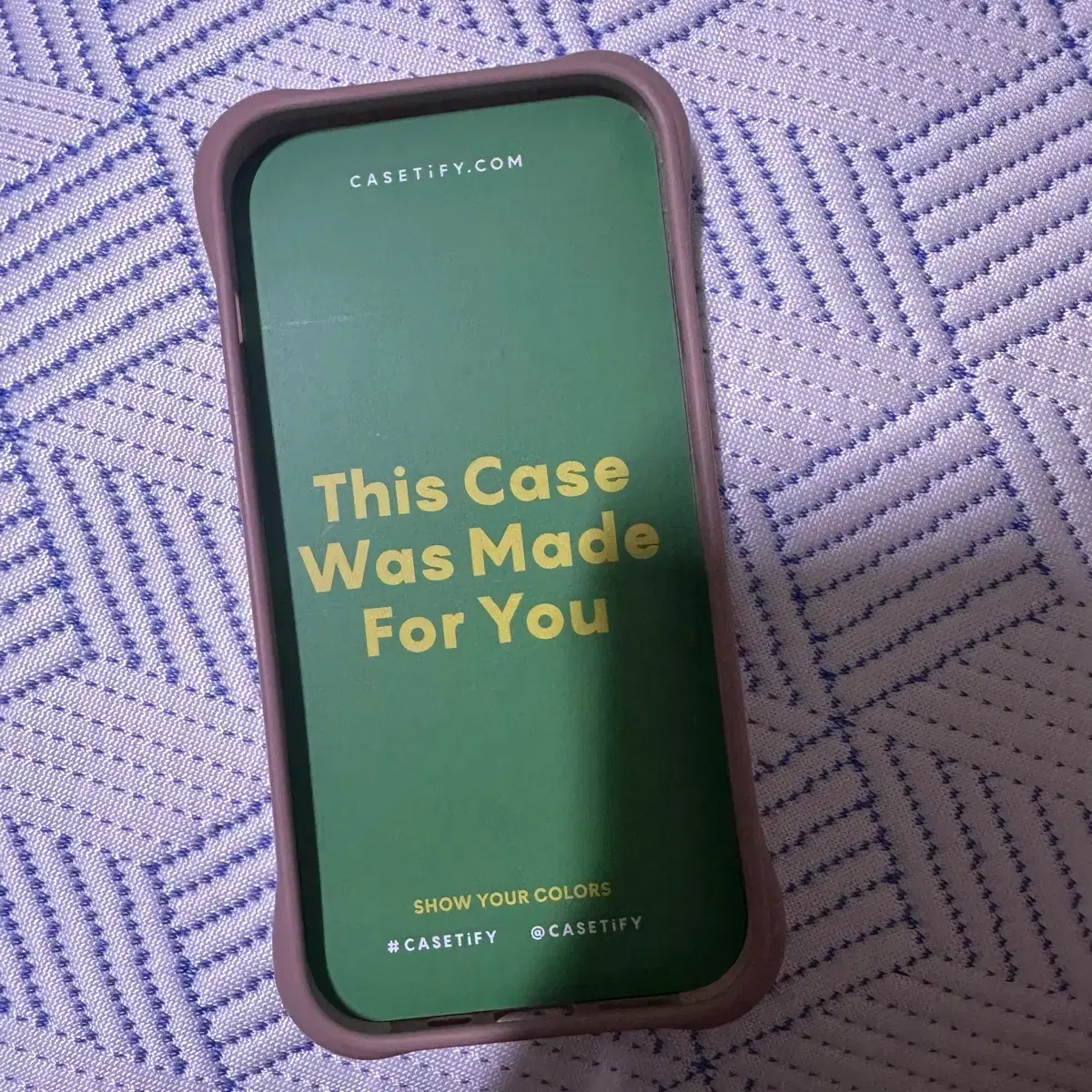 케이스티파이 리플케이스 아이폰14프로 라떼