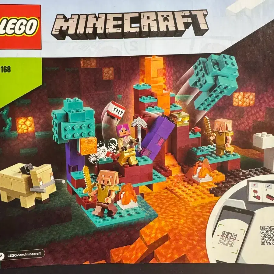 Lego Minecraft Lego Poly Bags 2021 Lego Minecraft 2021 Warped