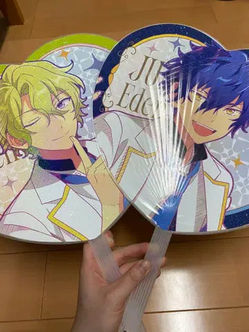 앙스타 스타포니 부채 사자나미 쥰 토모에 히요리 묶음 판매