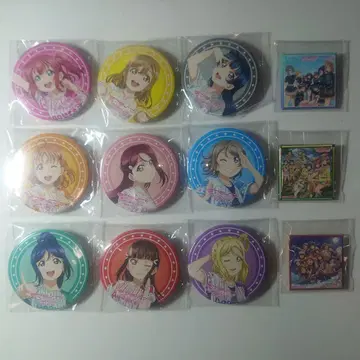 러브 라이브 Aqours 6th DOMETOUR 2020 캔뱃지