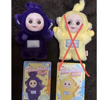 POPMART 텔레토비즈 바이 블랑시 시리즈 팝 마트 보라색