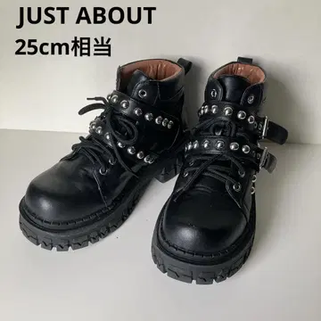 JUST ABOUT 통굽 하이컷 스니커즈 25cm 상당 NEWROCK