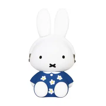 미피 3D POCHI miffy 플라워 가마구치 실리콘 케이스