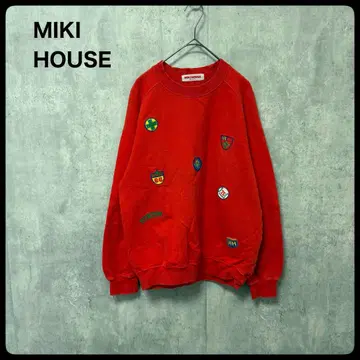 # 80's MIKI HOUSE 올드 미키 하우스 트레이닝복 와펜