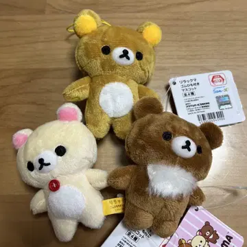 치이카와 (먼작귀) 밴딩 끈 포함 마스코트 3종 세트