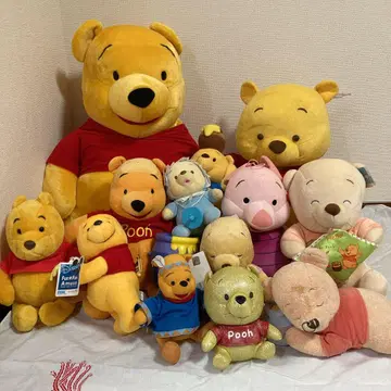 곰돌이 푸 봉제 인형 묶음 판매 대량 빅 사이즈 피글렛