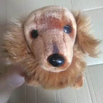 오리엔탈 토이 미니어처 닥스훈트 개 개 브라운 인형 봉제 인형