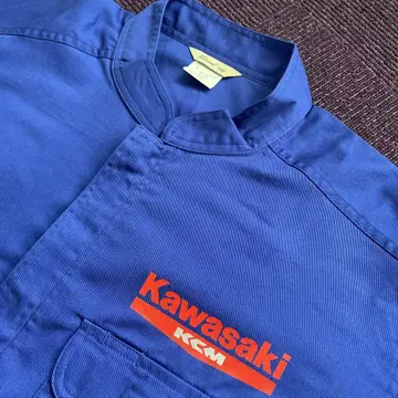 KAWASAKI 메카닉 의류 츠나기 쇼와 레트로 미사용