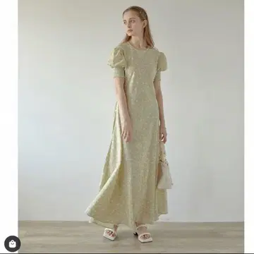 ACYM 원피스 퍼프 슬리브