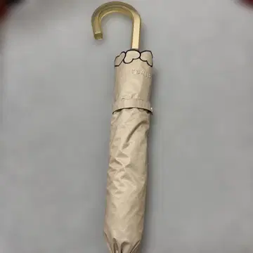훌라 접이식 우산 베이지