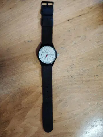 Timex 캠퍼 Camper 밀리터리 워치 블랙 SR626SW