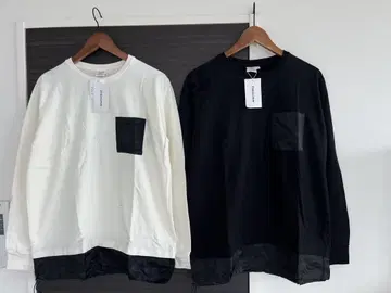 L 새상품 드님 DENIME 긴팔 티셔츠 2장 세트