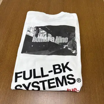 FULL-BK hombre nino 콜라보 롱 티셔츠