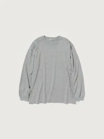 아울라리 루스터 플레이트링 장갑 소매 티셔츠 그레이