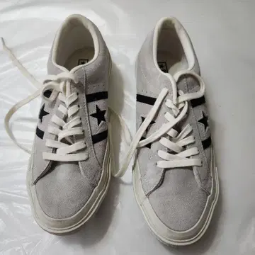 ALL STAR 그레이 스웨이드 스니커즈