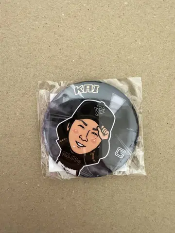 요미우리 자이언츠 카이 타쿠야 3rd 유니폼 블랙 유니폼 가챠 캔뱃지