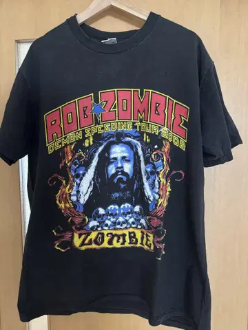 Rob Zombie Demon Speeding Tour 2002 티셔츠