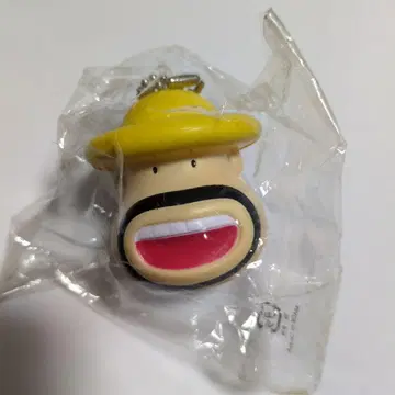 컬 아저씨 캐릭터 키링 (옐로우 컬러 모자)