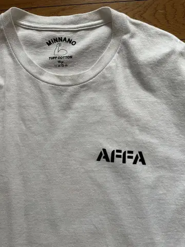 XL 사이즈 minnano AFFA 티셔츠