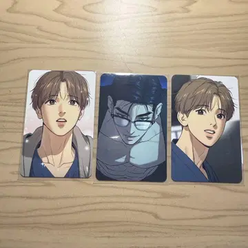 한국 BL 징크스 LEZHIN 트레이딩 카드 3장