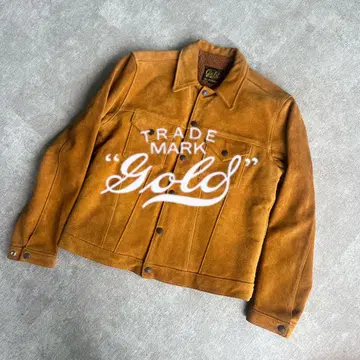 Gold Cowsprit Ranch Jacket 스웨이드 랜치 자켓