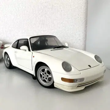 새상품급 1/18 미니카 당시 상품 포르쉐 911 터보 1994