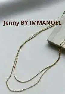 가격 인하 중! Jenny BY IMMANOEL 2줄 목걸이