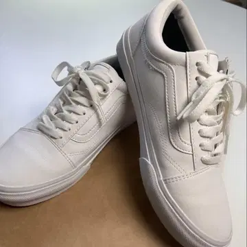 Vans 화이트 스니커즈