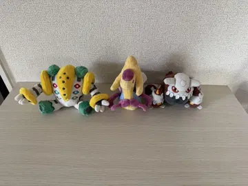 [미사용] 포켓몬 fit 봉제 인형 3세트 묶음 판매